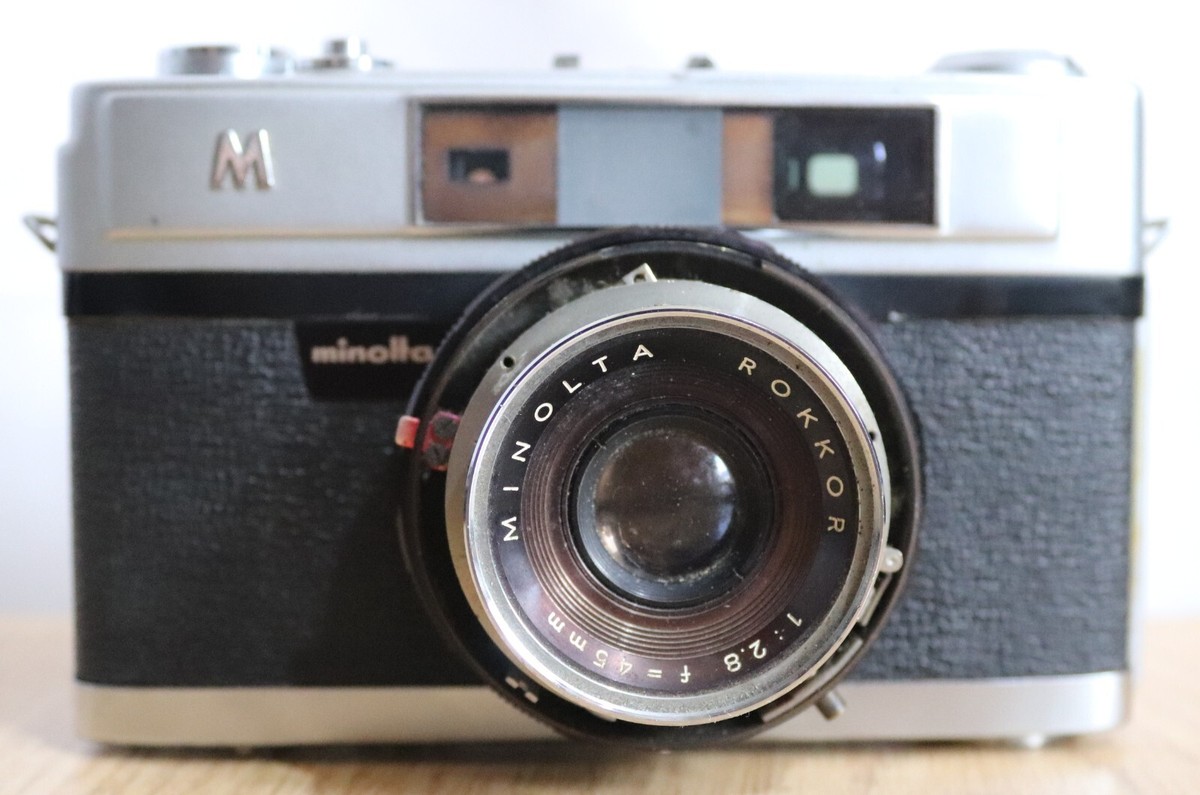 MINOLTA ROKKOR-TD 1:2.8 45mm カメラレンズ ミノルタ