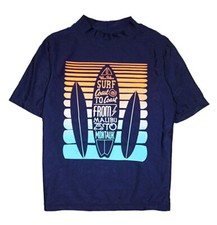 Osh Kosh B'gosh Infant Boys S/S Navy Rashguard Top Size 3M 6M 9M 12M 18M 24M