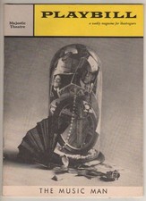 Eddie Albert & Arlyne Frank   "The Music Man"  Playbill  1960  Broadway