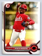2022 Bowman Draft #BD-140 Kenya Huggins Cincinnati Reds