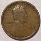 1916 Lincoln Wheat Cent Extremely Fine XF Coin #16939