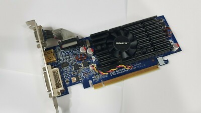  Gigabyte GV-N210OC-512I with 512MB VGA DVI HDMI PCI-e Graphics Card