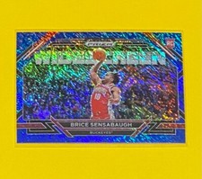 2023 Prizm Brice Sensabaugh WIDESCREEN FOTL BLUE SHIMMER /19 SSP Buckeyes #13 RC