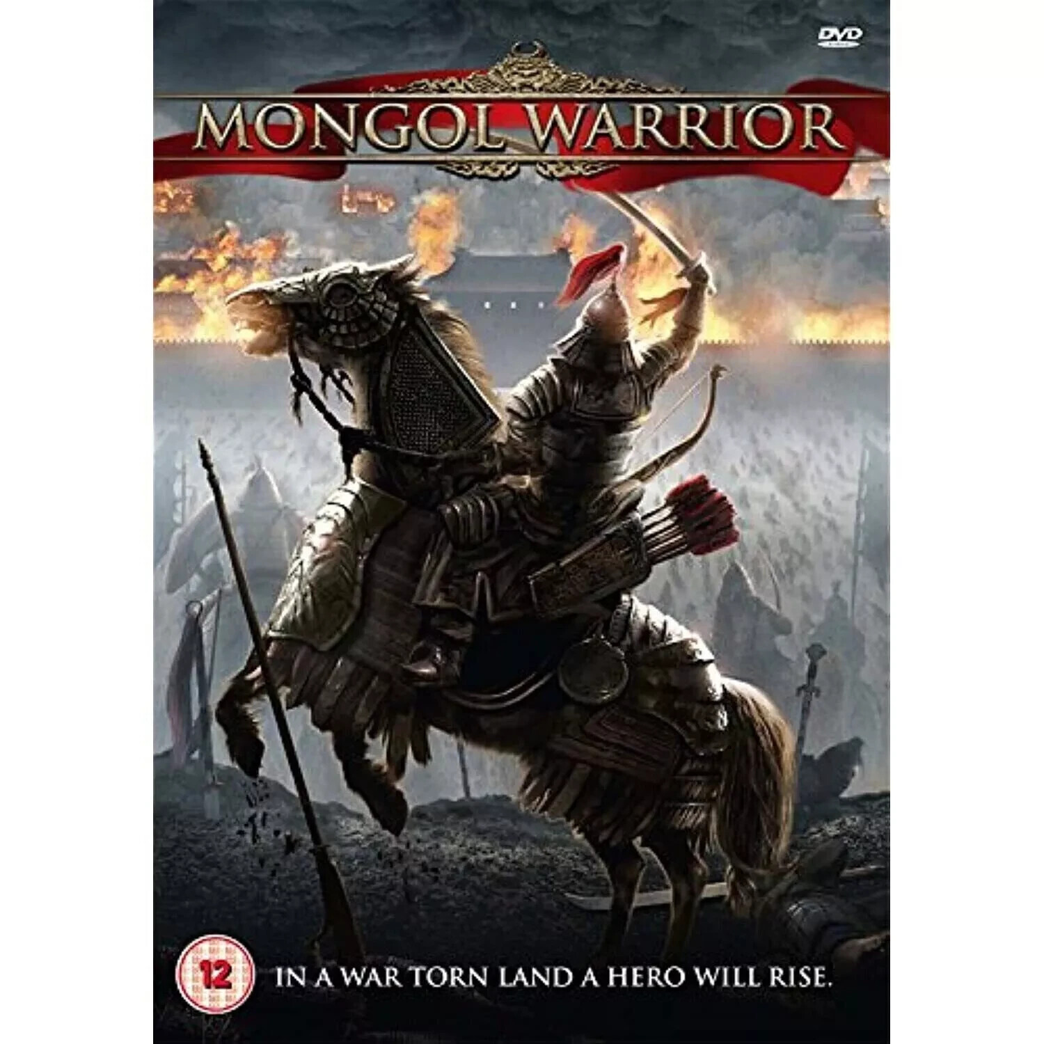 Mongol Warrior DVD (2013) Ian Somerhalder Connor (DIR) cert 12 Brand New Sealed