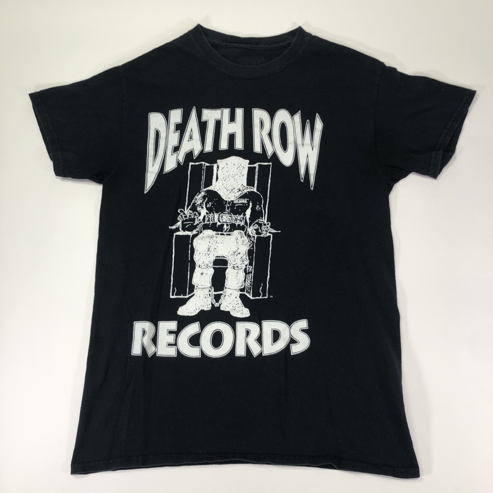 FILA Death Row Records West Coast Hip Hop Vintage Logo Uomo Taglia Small Shirt Rap Tee