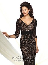 Mon Cheri Bridals black Lace size 4