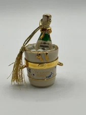 CELEBRATE 2000 with KORBEL BRUT CHAMPAGNE by LENOX Ornament