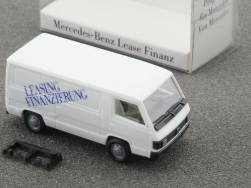 Herpa Mercedes MB 100 D Leasing Finanzierung Werbemodell NEU! OVP 1612-18-19 - Afbeelding 1 van 2
