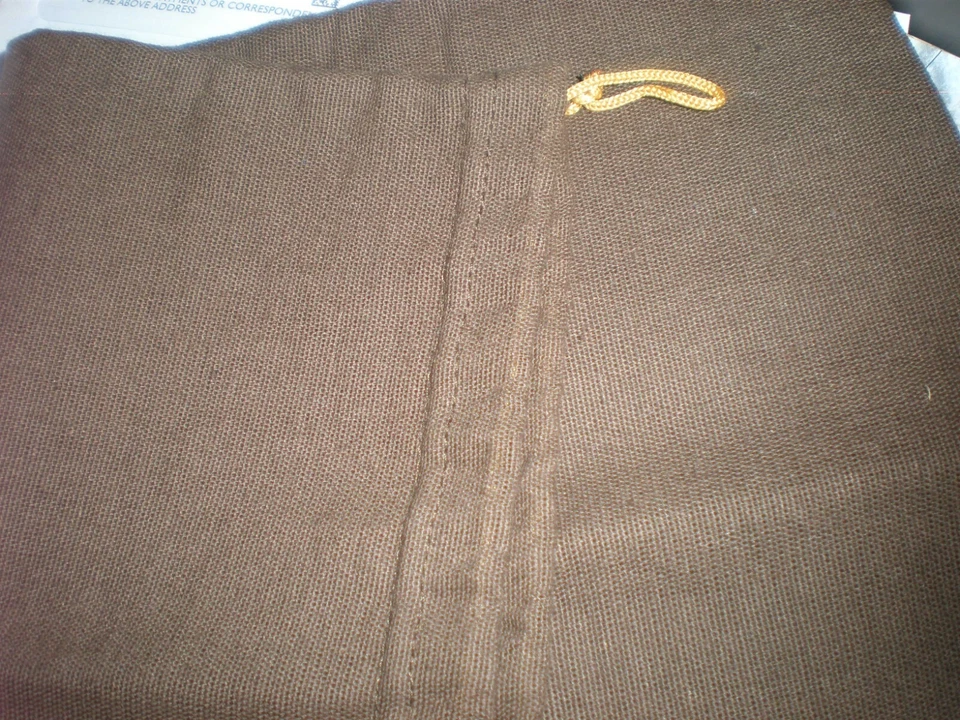  AUTÉNTICO TOD'S Bolsa para el Polvo Bolsa para Zapatos Almacenamiento de Viaje COMO NUEVO ITALIA 14.5" X 11.5"  Foto 3 de 3