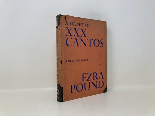 A Draft of XXX Cantos by Ezra Pound First 1st Edition VG HC 1933 - Picture 8 of 8