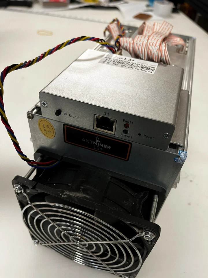 Bitmain Antminer L3+ 504mh/s 660w Sin fuente de alimentación, LTC DOGE y más Foto 3 de 4