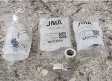 LOT OF 3 JMA UXP-NRA-12S N Male Right Angle Connector 1/2” Superflexible Cable