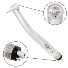 MacDent T500 Dental High Speed Handpiece Air Turbine Titanium M4 Anti-Suck Back