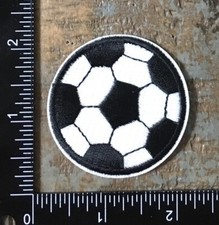 SOCCER Ball Sports Futbol Embroidered Iron-On Appliqu  Patch