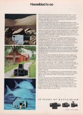 Hasselblad - Cameras - Original Magazine Ad -