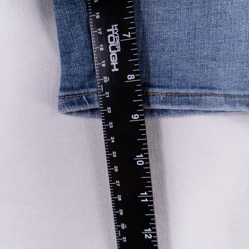 Levis Bermuda Shorts Damen 26 Blau Stretch Denim Mid Rise 5 Pocket Freizeit - Bild 7 von 9