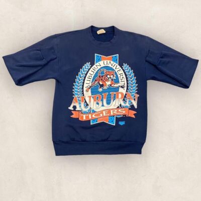 Vintage 90s USA Auburn Tigers Alabama varsity football basketball