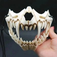 Halloween Demon Mask Werewolf Skull Mask Costumes Anime Cosplay Mask Horror Prop