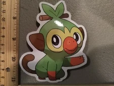 New cute green monkey anime game big  Twitter Joke Vinyl Decal Sticker Car Truck