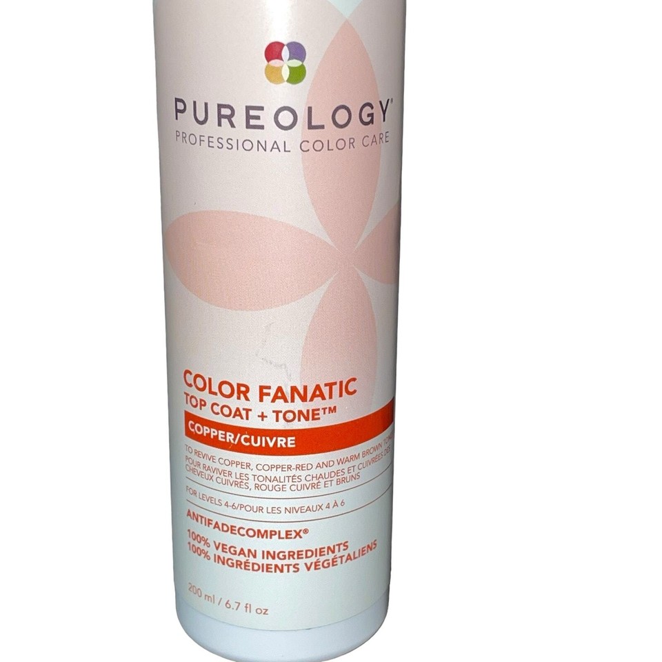 Pureology Color Fanatic Top Coat Tone Treatment For Copper Red Hair