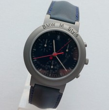 BMW M Style Power Motorsport Classic Car M3 E30 E36 Accessory Watch Chronograph