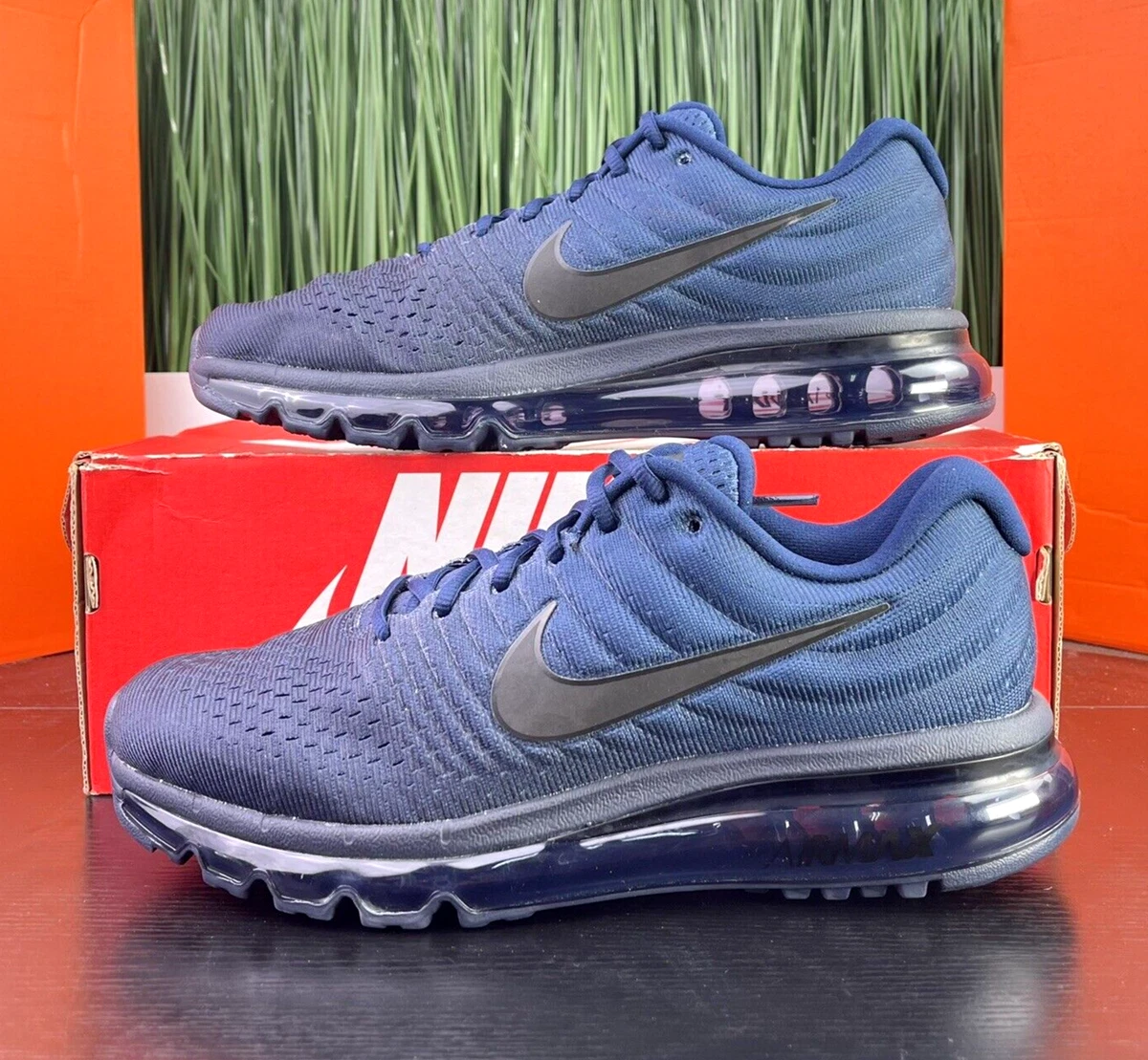 Navy blue clearance air max 2017