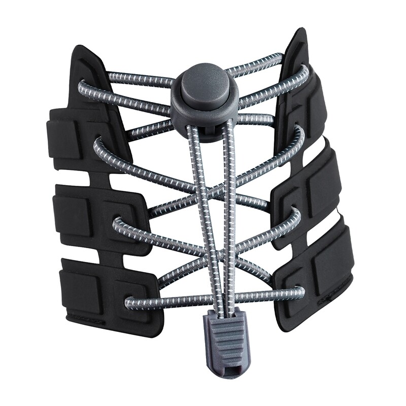 5 Pair Reflective Elastic Lock Shoe Laces Size Fits Adult and Kids