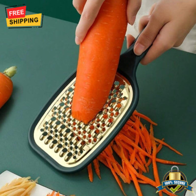 Stainless Steel Kitchen Grater for Potatoes, Radishes, Fruits & Vegetables