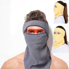 Balaclava Windproof Ski Mask Winter Fleece Neck Thermal Face Mask for Men Women