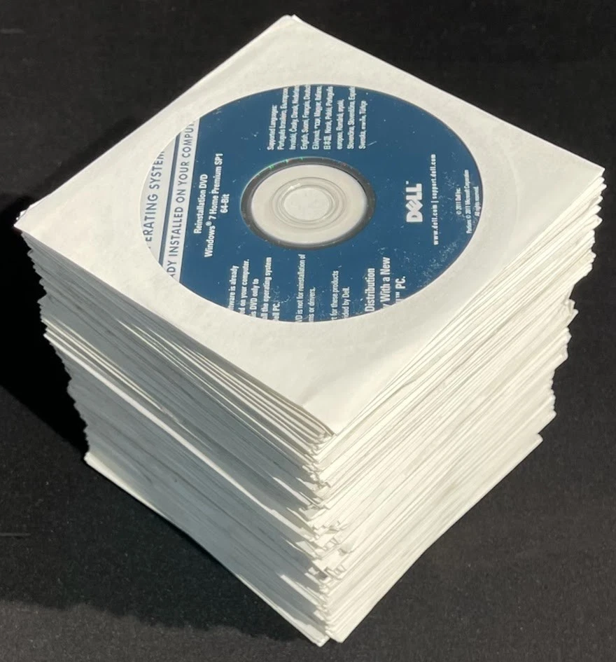 Dell Windows 7 Home Premium SP1 64-Bit Reinstallation DVD Disc / 9M8VY - Image 2 of 3