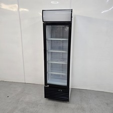 Display Fridge Single 1 Door Upright 282L Merchandising Commercial Shop Diami...