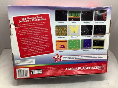 Atari Flashback 2 Classic Video Game Console - IN BOX, WORKS