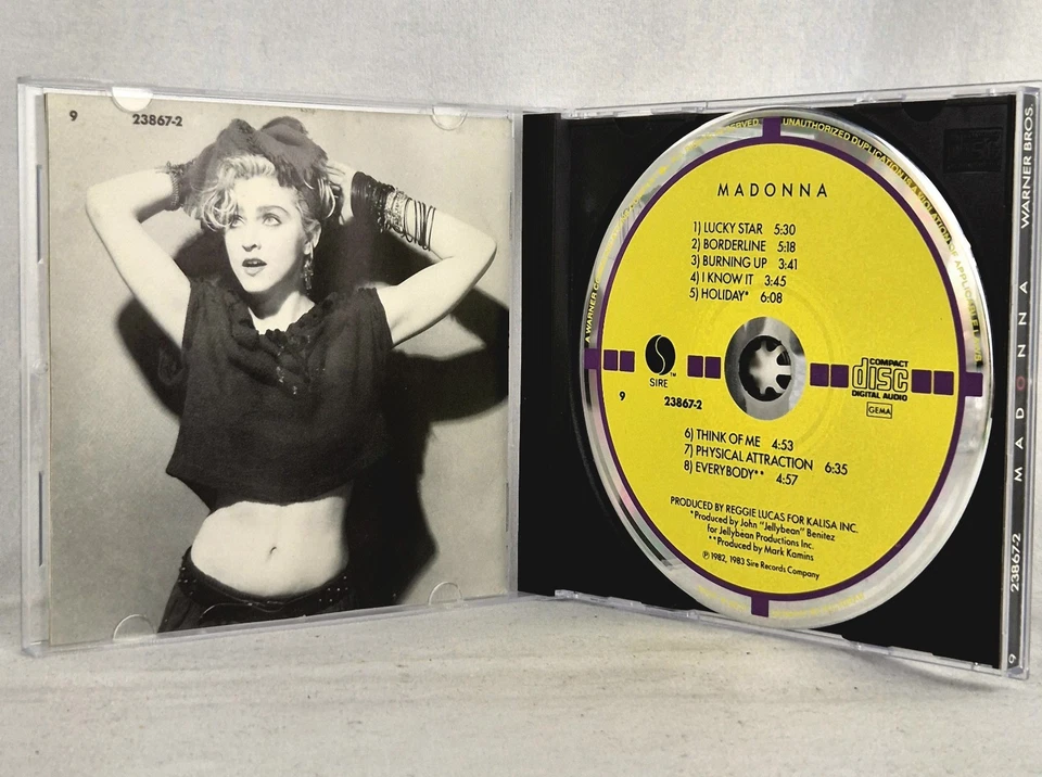 MADONNA Madonna Self Titled CD West German Target Press Debut Album Borderline - Image 3 of 4