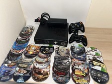 Xbox 360 S Slim 250 GB Black Console Bundle w...