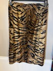Vintage LES COPAINS Faux Tiger Fur Suit US 12 / EU 44 Made In Italy — photo 5