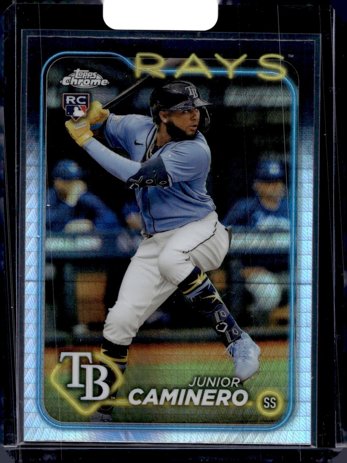2024 Topps Chrome #213 Junior Caminero Prism Refractors