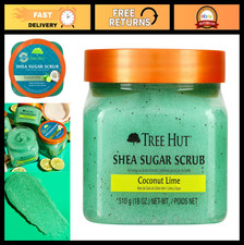 Exfoliating Shea Sugar Body Scrub - Coconut Lime, 18 oz - Smooth  Hydrate Skin