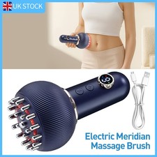 Electric Lymphatic Drainage Machine Meridian Body Massage Brush Microcurrent