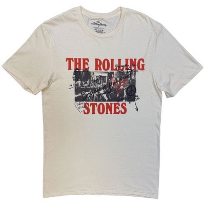 The Rolling Stones Beggars Banquet Graffiti offiziell Männer T-Shirt Herren