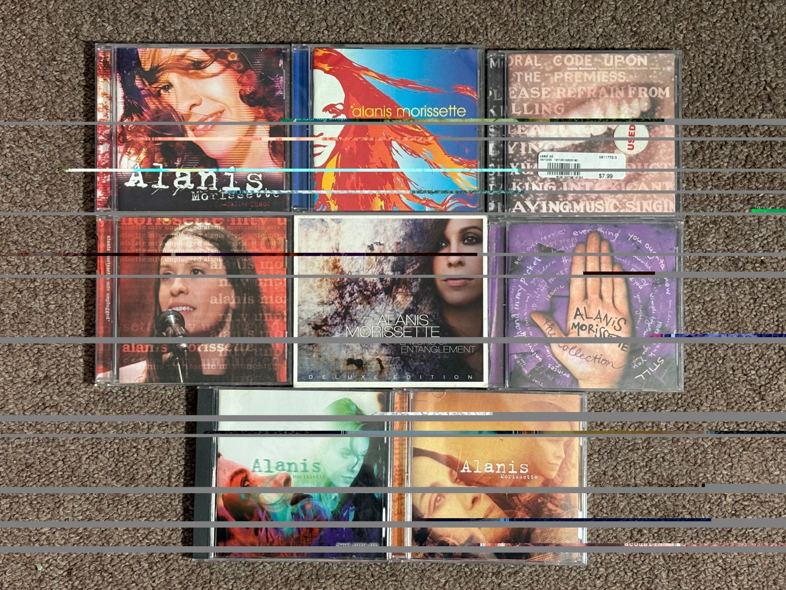 Alanis Morissette - 8 CD Collection - S0-Called Chaos - MTV Unplugged - More!