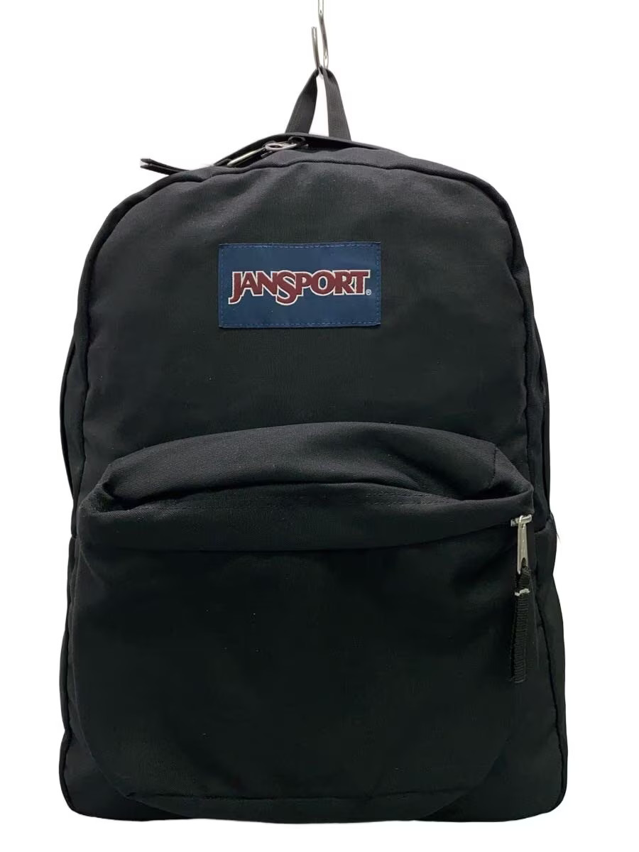 JANSPORT Backpack Polyester Black Solid from Japan - image 2