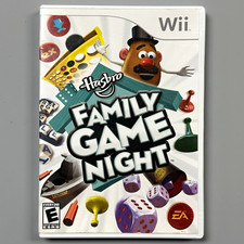Hasbro Family Game Night | Wii | CIB Case + Disc + Manual | Authentic