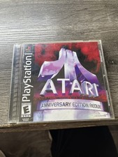 Atari Anniversary Edition Redux PS1 CIB Complete Tested Authentic PlayStation 1 