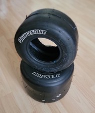Bridgestone Kart Racing Tyres.....New (Old Stock, circa 1992)....1 set