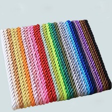 5,5/11 iarde corda attorcigliata spago corda bracciale gioielli filo seta sintetico