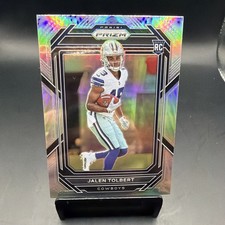2022 silver  Prizm  #333 Jalen Tolbert Dallas Cowboys RC 