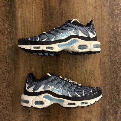 Nike Air Max Plus White Dark Obsidian Blue Men Size 9 Shoes IH4460