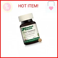 Standard Process Zinc Complex - Enzyme Function Support to Aid Normal Testes Fun