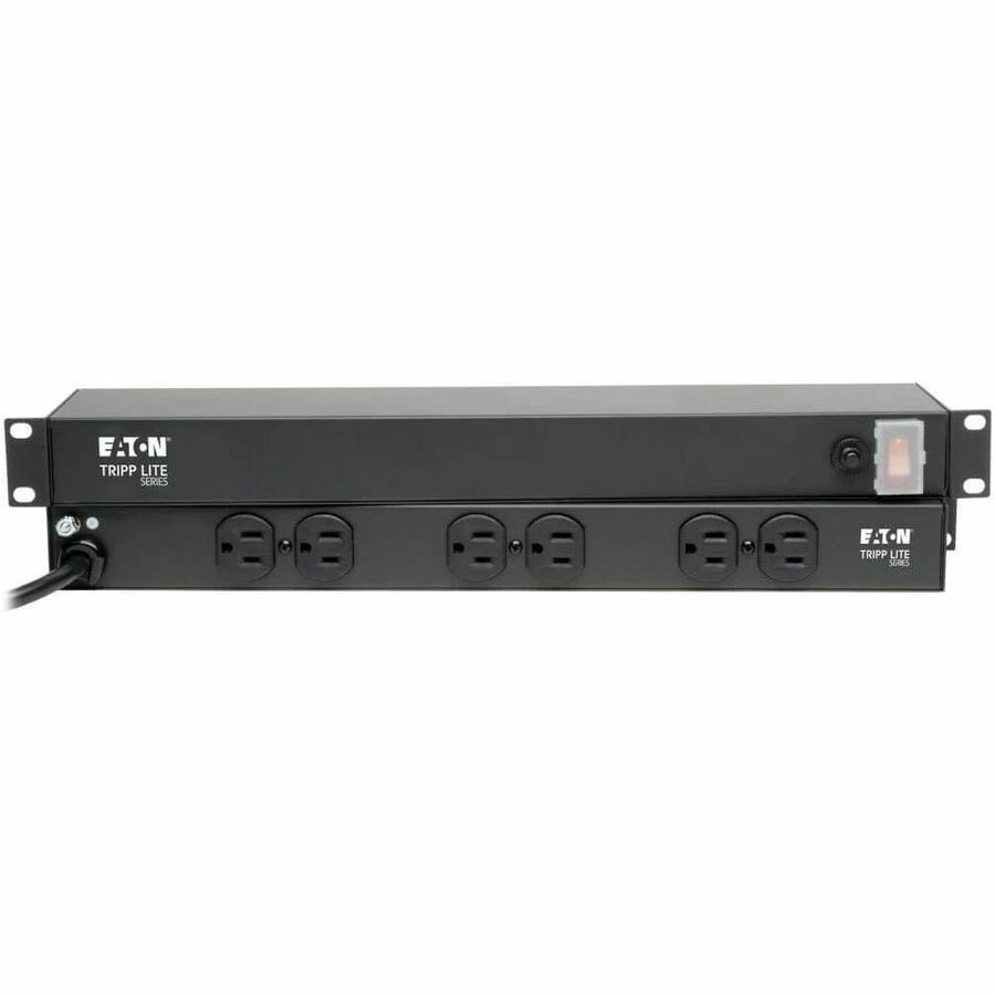 Eaton Tripp Lite Series 1U Rack-Mount Network Server Power Strip, 120V, 15A, 6-O - Image 2 of 3
