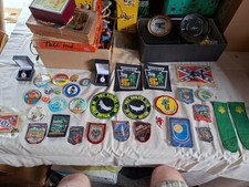 Job lot, Badges, Patches, Tin bagdes see photos, vintage